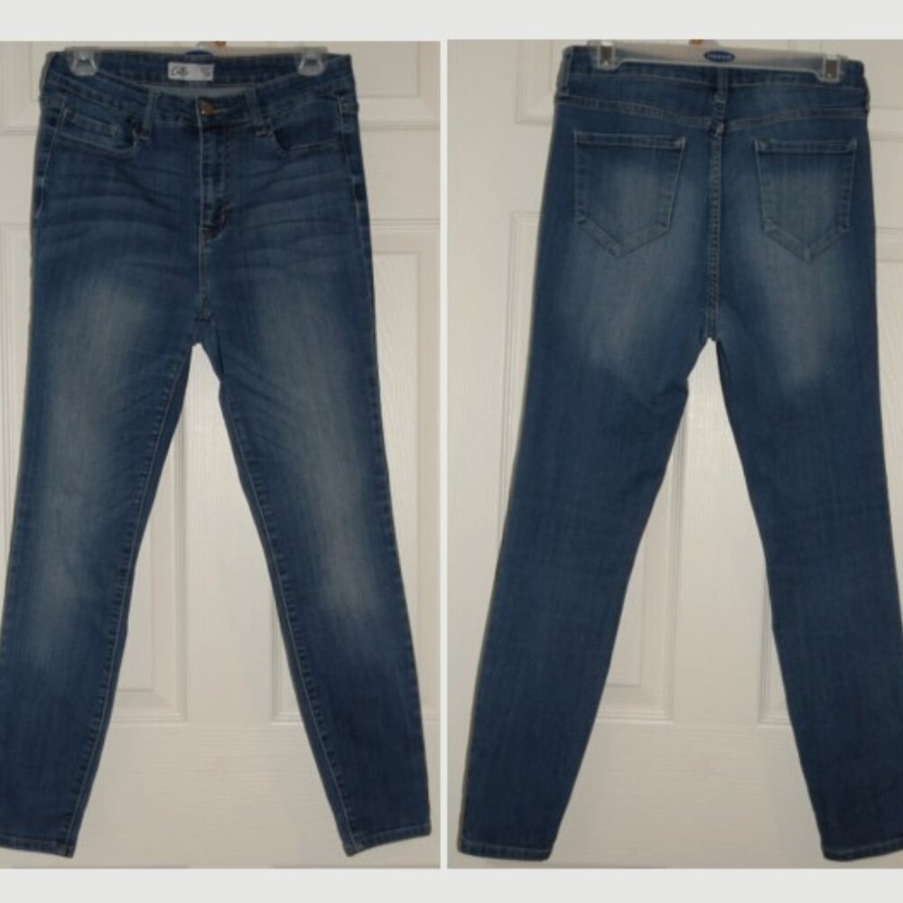 Cello Skinny Ankle High-Rise Jeans, Size 9/29 (Waist: 30")